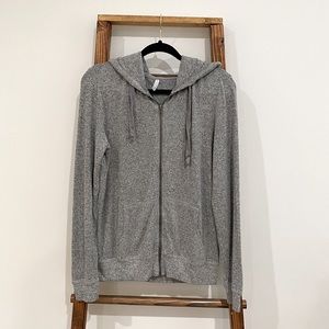 Z Supply Zip Up Hoodie